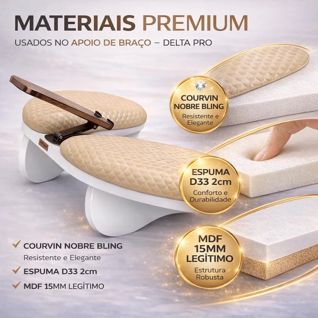 Suporte Apoio Braço Mão + Suporte Celular Ajustável 360°