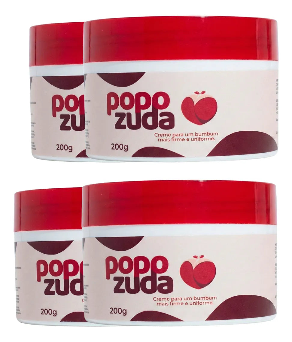 [PAGUE 1 LEVE 4] - Popozuda Creme Rosa Corporal Anticelulite E Estrias 200g