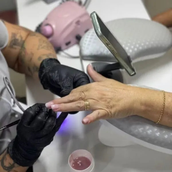 Suporte Apoio Braço Mão + Suporte Celular Ajustável 360°