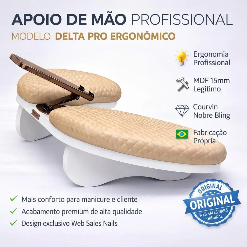 Suporte Apoio Braço Mão + Suporte Celular Ajustável 360°