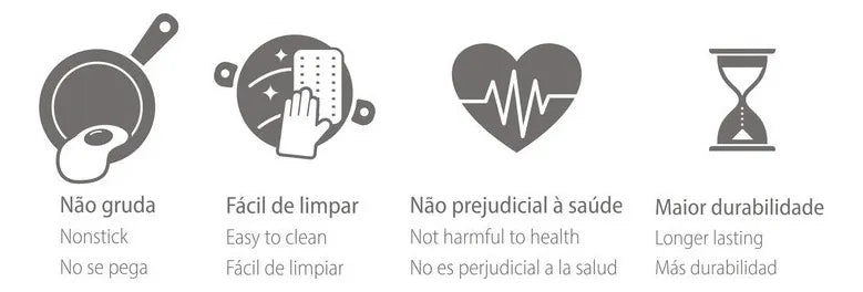 Panela de Pressão Tramontina Vancouver 4,5L em Alumínio com Revestimento Interno e Externo Antiaderente Vermelho