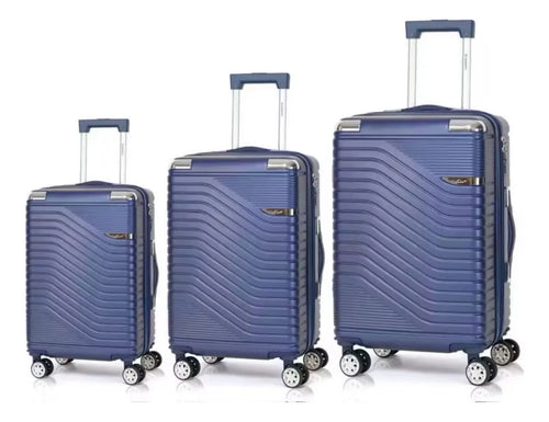 Kit Conjunto 3 Malas De Viagem P , M , G - Resistente Premium Pequena 10kg E Media 23kg E Grande 32kg + Balança Digital Portátil Travelux GRÁTIS